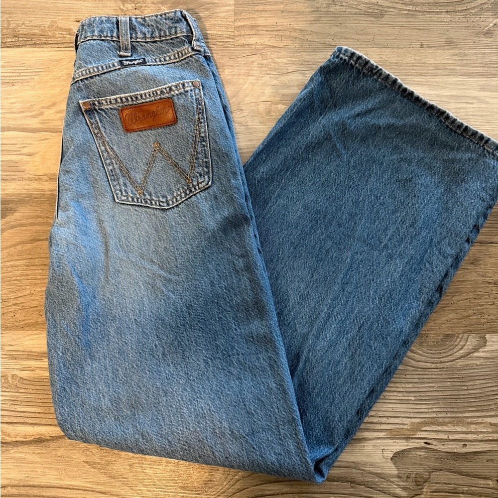 Wrangler Wide Leg Denim Jeans